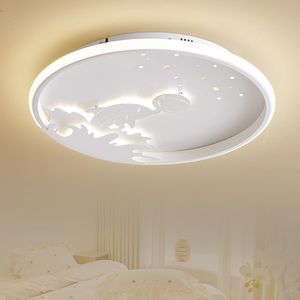 Epochglo – Decoratieve LED Plafondlamp voor Kinderkamer – 32W Dolfijn Ontwerp – Dimbaar met 3 Lichtkleuren (3000K-6500K) – Voor Slaapkamer, Speelkamer, Studieruimte