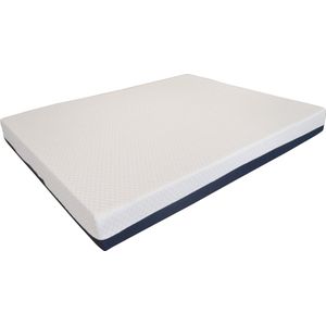 Matras Excellence 120x200 cm - 23 cm Wit - Pocket springs & Technifoam - 120x200cm - Hoogte 23 cm