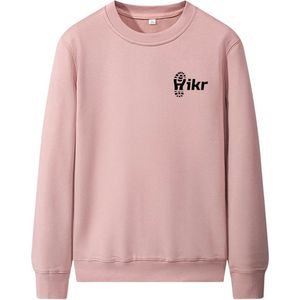 Hikr® Trui - Wandeltrui - Outdoor sweater - Sporttrui - Warme trui heren & dames - 100% Katoen - Warm - Hiking & Wandelen