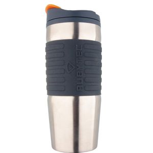 RUBYTEC Shira Travel Mug - 500 ml - Zilver (Silver)