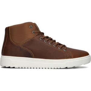 HUB Murrayfield 3.0 Sneakers - Leren Sneaker - Heren - Cognac - Maat 46