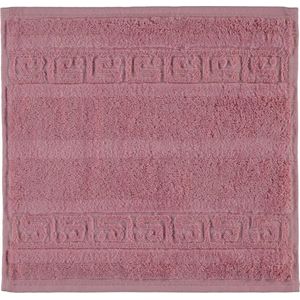 CAWÖ Noblesse Uni Washandje - Rosé - 30x30