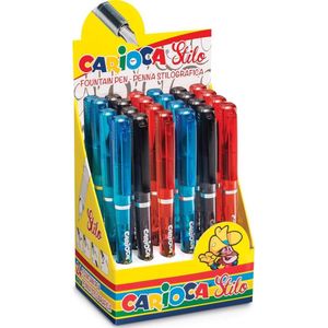 Carioca vulpen Stilo, display met 24 stuks