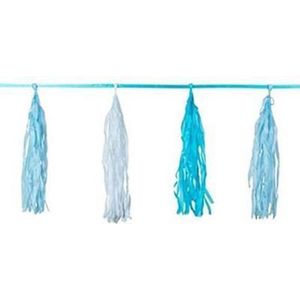 Tassel slinger blauw