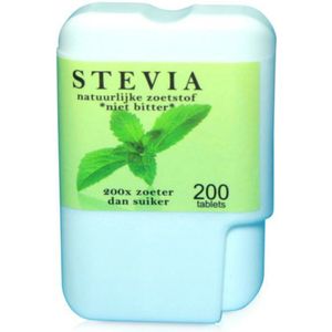 Beautylin Stevia tabletten 'niet bitter' 200 tabletten per dispenser