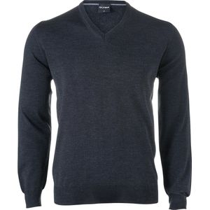 Olymp Trui Merino Antraciet - Maat XXL - Heren - Pullovers