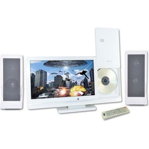 HIFI-systeem - INOVALLEY - CH43-DVD - DVD/CD-speler - 12 schermen - 60W - FM - USB 2.0 - SD/MMC - AV - Meertalig - 2.0CH