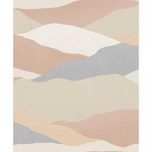 Arty Abstract hills beige/grijs - M451-05