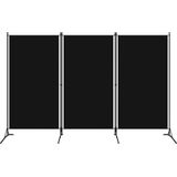 vidaXL-Kamerscherm-met-3-panelen-260x180-cm-zwart
