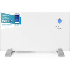 Digitaal Wifi Verwarmingspaneel - 1000 W, Programmeerbaar LCD Oppervlak, Energiezuinig, Draadloze Controle via App