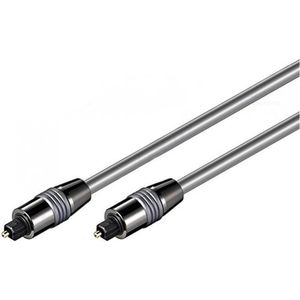 Optische kabel 2 meter Toslink - Silver Series