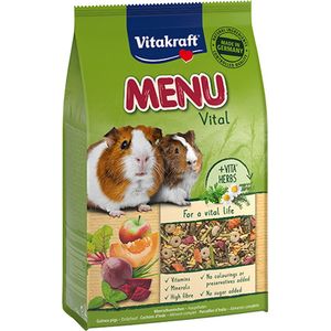 Vitakraft - Menu Vital - Caviavoeding - Compleet Voer voor Cavia's- 3 kg