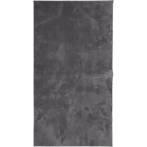 vidaXL-Vloerkleed-HUARTE-laagpolig-zacht-wasbaar-80x150-cm-antraciet