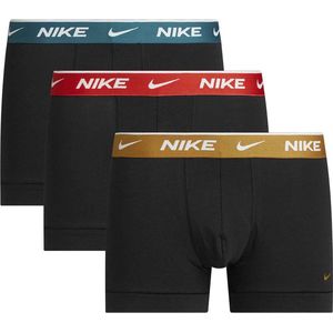 Nike 0000ke1008 Bokser 3 Eenheden Zwart XL Man