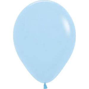 Ballon Pastel Blauw | jongen | Voor Gender Reveal en Babyshower