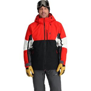 Spyder Epiphany Ski Jas Heren Rood dessin XL