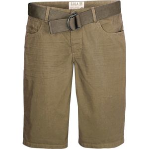 Killtec heren bermuda camel incl. riem - maat 48