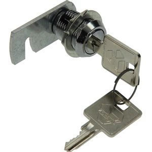 Brievenbusslot cilinder chroom 30mm