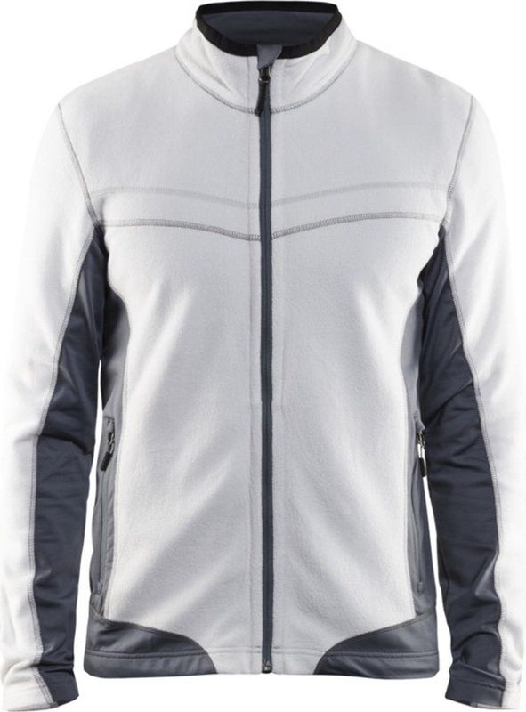 Blaklader Microfleecevest 4997-1010 - Wit/Grijs - 4XL