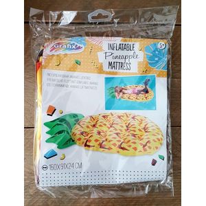 Grafix - Zomers Luchtbed Waterpret Assortiment: Waterijsje / Watermeloen / Ananas / Pizza