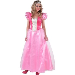 Magic Design Jurk Prinses Dames Polyester Roze Maat Xs