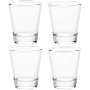 Borrelglaasjes glas 5 cl/50 ml set borrelglazen - vaatwasmachinebestendig - glazen voor Vodka Tequila (4)
