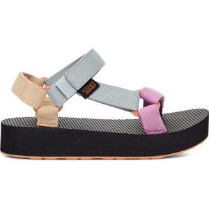 Teva K MIDFORM UNIVERSAL Unisex Sandalen - Zwart/Oranje - Maat 29/30