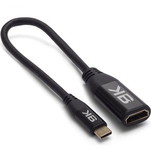 Bestekabels.nl USB C naar HDMI Adapter / Converter - Ondersteunt Thunderbolt 3 en 4K Resolutie