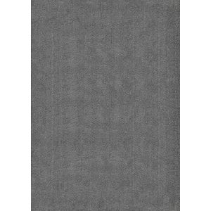 Mia's Carpets Taos, afwasbaar tapijt antraciet, 60 x 110 cm, zacht woonkamertapijt met antislip onderkant