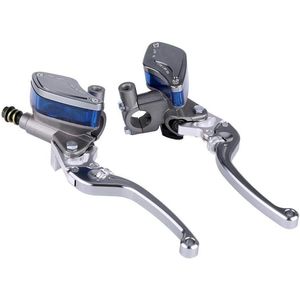 Hydraulische koppelingsmaster paar 22 mm CNC motorfiets hendel verstelbaar - koppelingshoofdcilinder