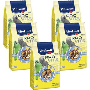 Vitakraft Pro Vita Papegaai - Vogelvoer - 5 x 750 g