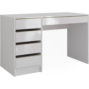 Vicco Sherry Opmaaktafel – 55 cm Zonder spiegel Wit/Goud Zonder spiegel
