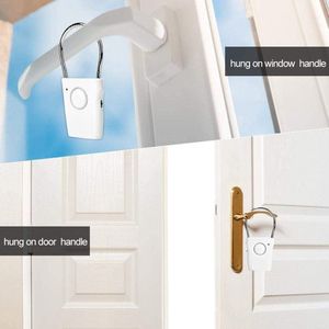 Deuralarm Raamalarm 120 dB Touch-sensor Deurgreep Anti-diefstalalarm - Inbraakbeveiliging Thuis .