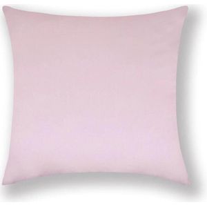 Kussenhoes Velvet Lichtroze - Kussenhoes - 45x45 cm - Sierkussen - Polyester - Fluweel