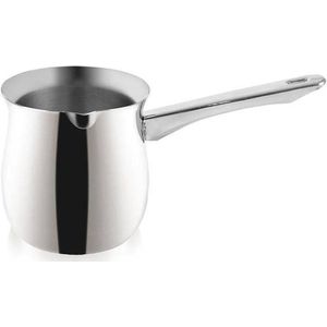 Turkse Koffiepot Edelstaal 300 ml - Koffiekan - Melkpan - Pot