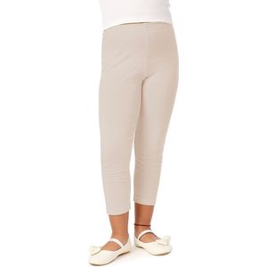 Merry Style MS-MS10-131-LE Meisjes Leggings - Sport - Vrijetijdsbroek - Lang- Viscose - Sporbroek - Yogabroek - Beige - 158