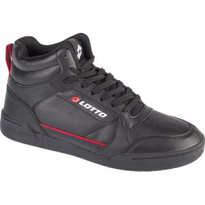 Lotto Nandu Mid 2400370U-1130, Mannen, Zwart, Sneakers, maat: 41