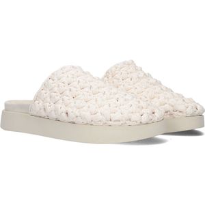 Inuikii Knitted Clog Muiltjes - Dames - Wit - Maat 39