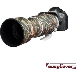 EasyCover Lens Oak Voor Canon EF 100-400 Mm F/4.5-5.6 L IS II USM Bos Camouflage