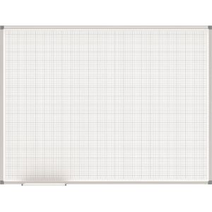 Whiteboard MAUL standard, raster 10x10 cm, 90x120 cm