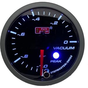Vacuum meter Wit / Rood 52 mm PK series