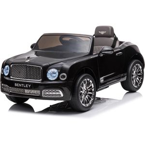 Bentley Mulsanne - Elektrische kinderauto - 12V Accu Auto - Voor Jongens en Meisjes - Muziek - Zwart