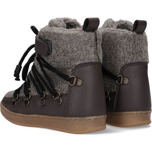 Bear & Mees B&m Snowboats Veterboots - Laarzen Met Veters - Meisjes - Grijs - Maat 29