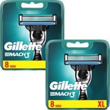 Gillette Mach 3 Base Mesjes 16 stuks