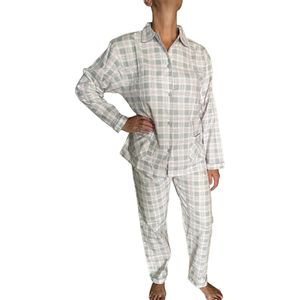 Cocodream Quality - Cocodream flanellen pyjama - Maat XXL - - Blue -