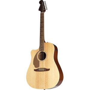 Fender Redondo Player Lefthand WN Natural - Akoestische gitaar voor linkshandigen