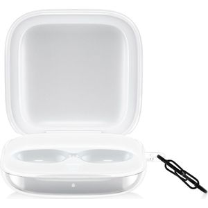 kwmobile Earphones Case Compatible with Beats Fit Pro - Crystal TPU Two-Part Earbuds Case - Transparent
