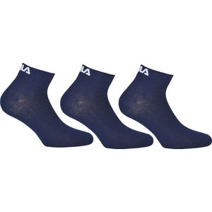 3 paar Fila unisex trainingssneakersokken kwartsokken F9300