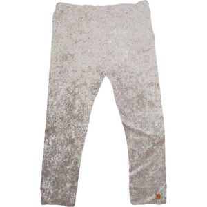 Broek velours zand