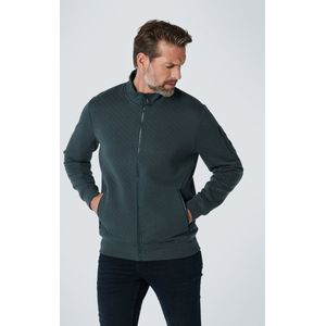 No Excess Mannen Sweater Dark Steel S